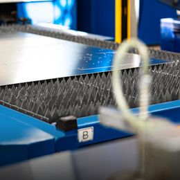 Laserschneiden von Blechen